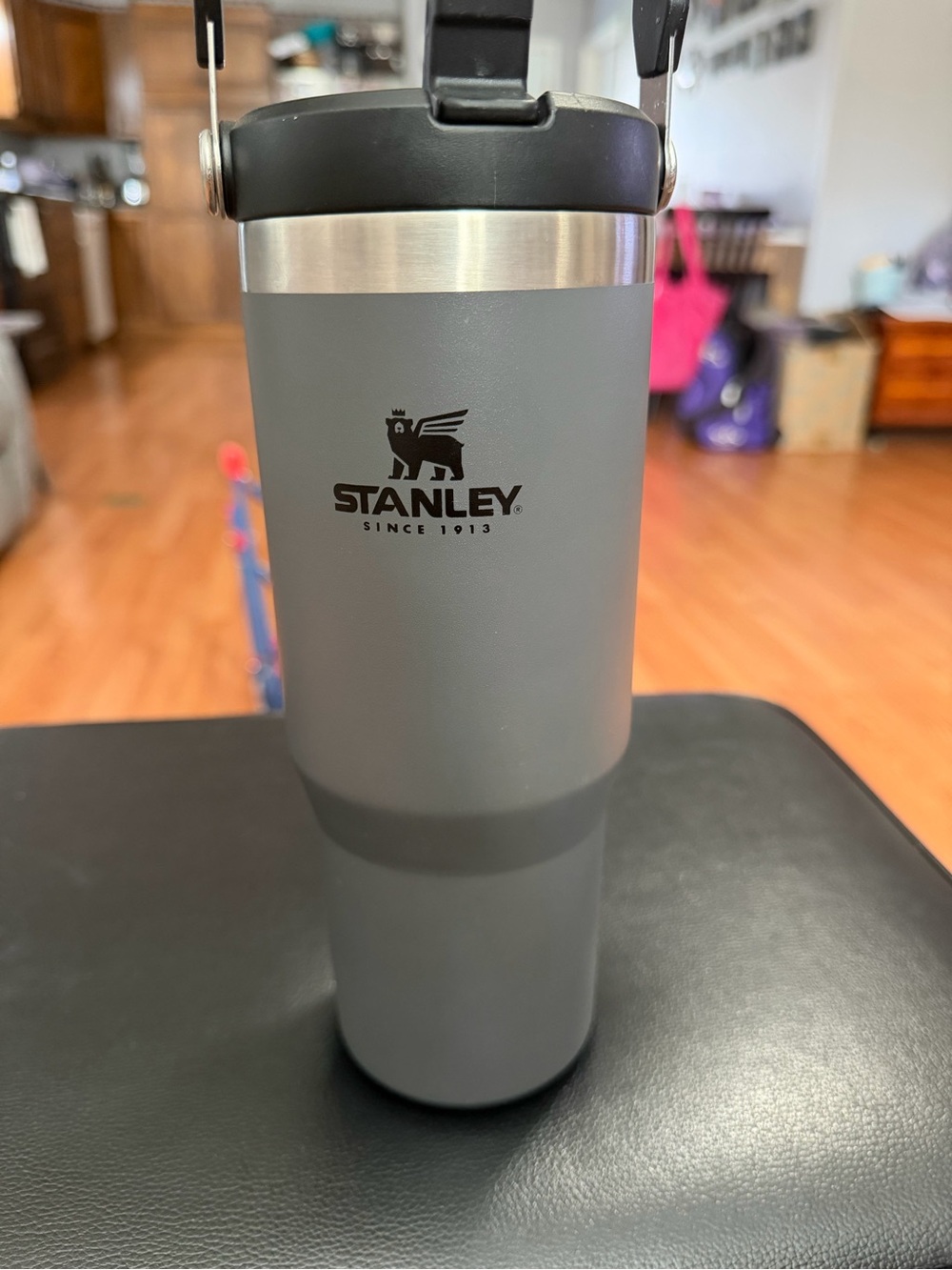 Stanley Gray Insulated Travel Tumbler